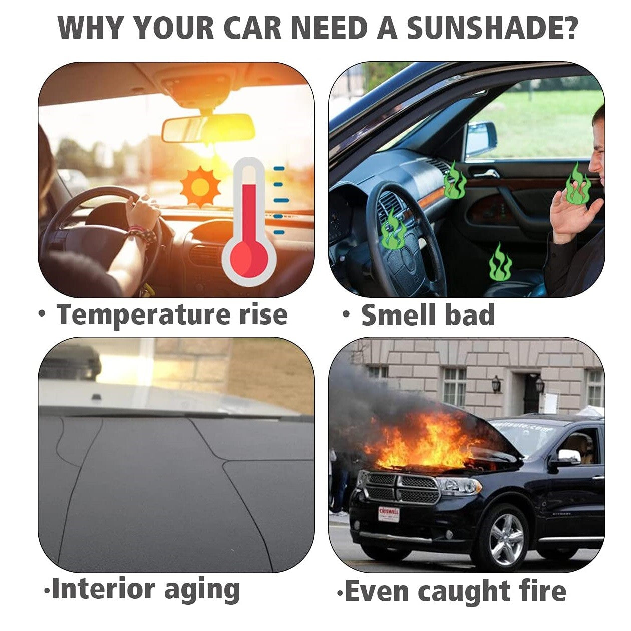 For 2016-2025 Chevy Malibu Car Front Windshield Sun Shade Reflective UVs Cover